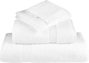 vidaXL Πετσέτες Premium Σετ 6 Τεμ. SOLUND Λευκές 600 γρ/μ²