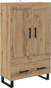 vidaXL Highboard Artisan Oak 69,5 x 31 x 115 εκ. Επεξεργασμένο Ξύλο