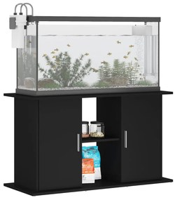 vidaXL Βάση Ενυδρείου Μαύρη 101 x 41 x 58 εκ. από Επεξεργασμένο Ξύλο