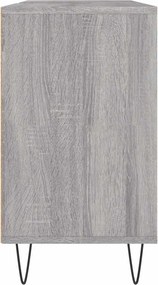 vidaXL Ντουλάπι Μπάνιου Γκρι Sonoma 80 x 33 x 60 εκ. από Επεξεργ. Ξύλο