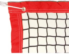 Δίχτυ Beach Tennis Minerva 2.5mm Συρματόσχοινο Κόκκινο BT2 Plus