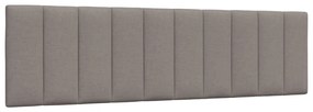 vidaXL Μαξιλάρι για Κεφαλάρι Taupe 180 εκ. Υφασμάτινο