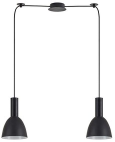 Φωτιστικό Οροφής Adept Tube 77-8550 50x16x300cm 2xE27 60W Black Homelighting