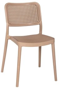 Καρέκλα Πολυπροπυλένιου HM5934.03 51x52x80cm Cappuccino