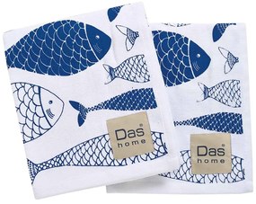 Ποτηρόπανα (Σετ 2τμχ) Das Home Kitchen 0737