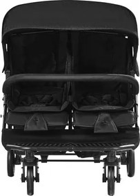 VEVOR Double Stroller Side x Side Foldable Lightweight Twin Stroller Black
