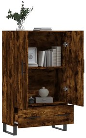 vidaXL Ντουλάπα Καπνιστή Δρυς 69,5 x 31 x 115 εκ. Επεξεργασμένο Ξύλο