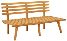 vidaXL Παγκάκι Κήπου 115 εκ. Μασίφ Ξύλο Ακακίας με Μαξιλάρια