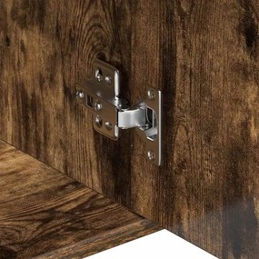 Ντουλάπι Καπνιστή Δρυς 88 x 30 x 70 εκ. από Επεξεργασμένο Ξύλο 815366