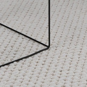 vidaXL Χαλιά χώρου Ορθογώνιος LUGO Κρεμ 150 x 80 cm Πολυεστέρας