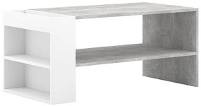 ŁAWA ALMOND SZARY (EFEKT BETONU) / BIAŁY MAT 100X55 DIOMMI-80-3469