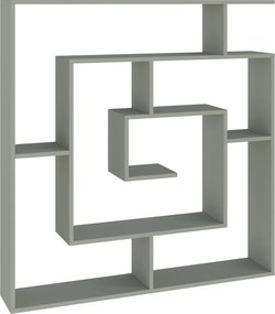 Βιβλιοθήκη Στάχτης Πράσινο FLANER 125x22x128.6