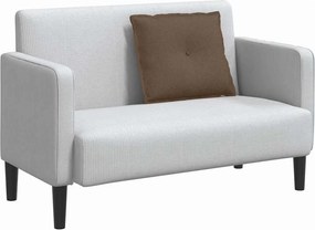 vidaXL Μαξιλάρι Πλάτης Καφέ 60 x 19 x 50 εκ ύφασμα