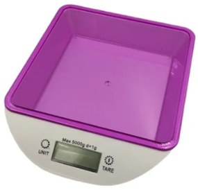 Ψηφιακή ζυγαριά κουζίνας  5kg, Μωβ OEM