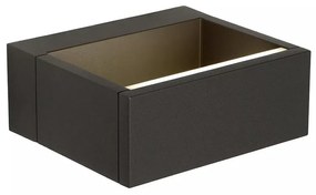 Φωτιστικό Επίτοιχο Lucide 28857-06-30 GOA Ανθρακί (Anthracite) 3000 K