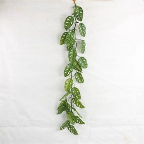 Τεχνητή Γιρλάντα Μονστέρα Minima 8171-7 115cm Green Supergreens Πολυαιθυλένιο