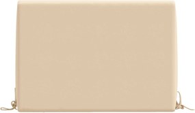 vidaXL Μαξιλάρι πλάτης SOEST 100% Πολυεστέρας Κρεμ 60 x 20 x 40 cm