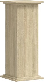 vidaXL Βάσεις Φυτών Sonoma Δρυς 33x33x80εκ. Επεξεργασμένο Ξύλο