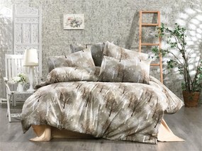 Παπλωματοθήκη Polycotton Υπέρδιπλη 220x240εκ. Forest 311 Beige Dimcol