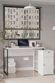 Γραφείο Λευκό GUATRON 129.8x90x70