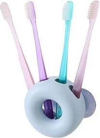 Θήκη για οδοντόβουρτσες πλαστική 4 θέσεων Ø 8εκ