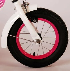 Ashley 12 Inch 21,5 cm Girls Coaster Brake White/Pink