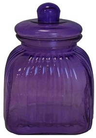 Δοχείο Αποθήκευσης Με Καπάκι 00.03.3275 2600ml Γυάλινο Purple Glass