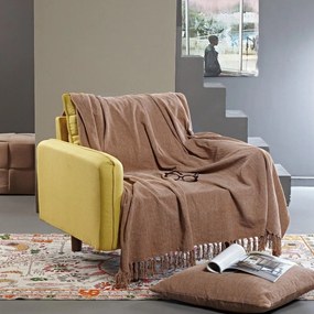 Ριχτάρι Preston 26 Brown Kentia Two-seater 180x240cm Πολυέστερ