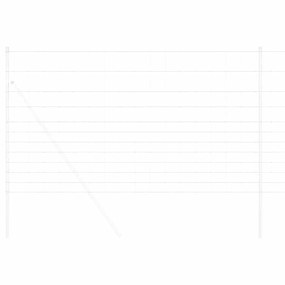 vidaXL Φράχτης  ραμμένος, 1.4x25μ, γαλβανισμένος χάλυβας