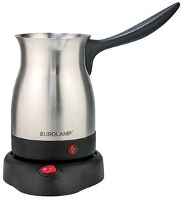 Eurolamp Ηλεκτρικό Μπρίκι 800w Ανοξείδωτο 600ml Μαύρο 300-70008