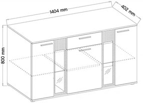 Μπουφές Picante II-Fusiko