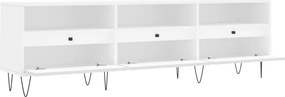 vidaXL Έπιπλο Τηλεόρασης Λευκό 150x30x44,5 εκ. Επεξεργασμένο Ξύλο