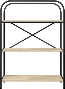vidaXL Ράφι Βιβλίων Δρύς Sonoma 80 x 30 x 109 εκ Επεξεργασμένο ξύλο