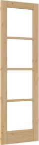 vidaXL Εσωτερική Πόρτα ORKDAL Καφέ 61 x 198,5 εκ.