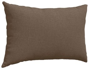 vidaXL Μαξιλάρι Καναπέ 2 pcs Καφέ 60 x 40 cm ύφασμα
