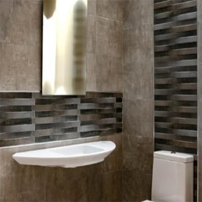 Karag Cherokee Grafito 17x52 - Πλακάκι τοιχου