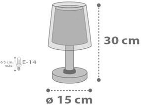 Πορτατίφ Ango Stars-Lila