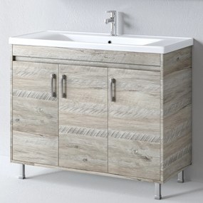 Martin Savina 100 Natural Oak - Βάση Επίπλου Με Νιπτήρα (100x46)