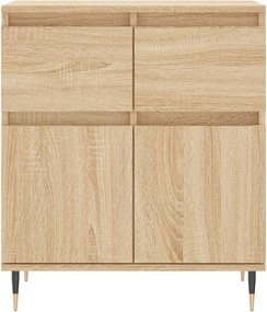 vidaXL Συρταριέρα Sonoma Δρυς 60x35x70 εκ. Επεξεργασμένο Ξύλο