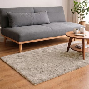 Χαλί Γούνινο (120x170) Ravelia Fluffy Taupe