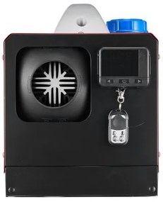 VEVOR Diesel Air Heater Diesel Parking Heater 8 kW DC 12-24 V Black LCD Switch