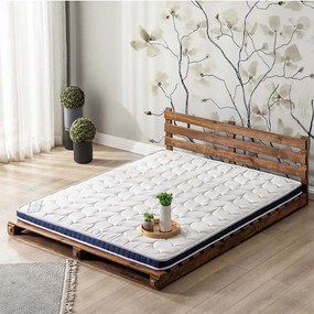 Ανώστρωμα Kus Tuyu 523MRL1281 150x200cm White-Blue Double