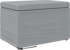 VidaXL Σκαμνί Ανοιχτό γκρι 61 x 41 x 40 εκ