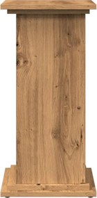 vidaXL Βάση Οθόνης με Αποθ. Αρτισιανή Δρυς 31x30x60 εκ Επεξεργ. Ξύλο