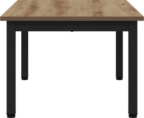 vidaXL Τραπεζάκι σαλονιού Artisan Δρυς 70 x 50 x 36 εκ