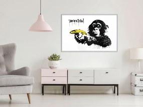 Αφίσα - Banksy: Banana Gun II - 90x60 - Μαύρο - Χωρίς πασπαρτού