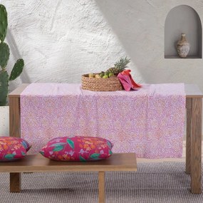 Τραπεζομάντηλο Roman Fuchsia Nef-Nef 140Χ140 Cotton-Polyester