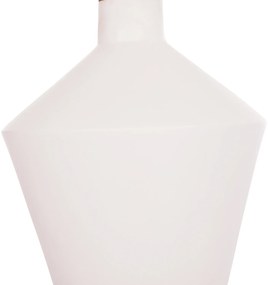 ΔΙΑΚΟΣΜΗΤΙΚΟ ΒΑΖΟ ΔΑΠΕΔΟΥ NEBULA HM4661.02 FIBER CEMENT ΛΕΥΚΟ--ΞΥΛΟ ΤΕΑΚ Φ60x115Υεκ.