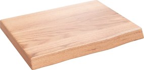 vidaXL Πάγκος Μπάνιου Αν. Καφέ 40x30x(2-4) εκ. Επεξεργ. Μασίφ Ξύλο