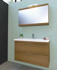 One Project Nike A 100  MDF - Πάγκος με Νιπτήρα &amp; Καθρέπτη